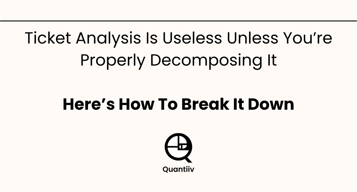 Why “Average Ticket” Analysis Is Rarely Useful (And What to Do Instead)